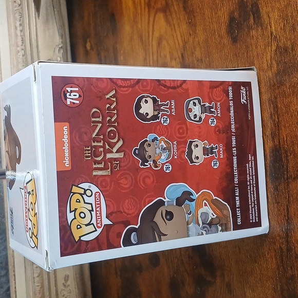 Funko Pop Korra Vinyl Figure with Blue and Brown Accents - Picture 5 of 6